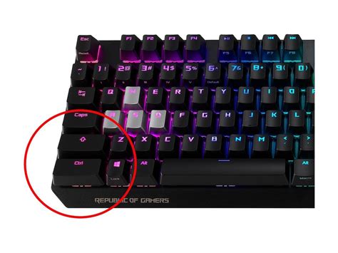 ASUS ROG Strix Scope RGB Mechanical Gaming Keyboard - Newegg.com