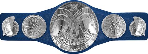 WWE Smackdown Tag Team Championship Belt PNG by DarkVoidPictures on ...