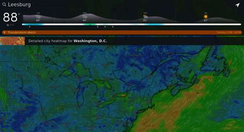 Access windytv.com. Windy: Wind map & weather forecast