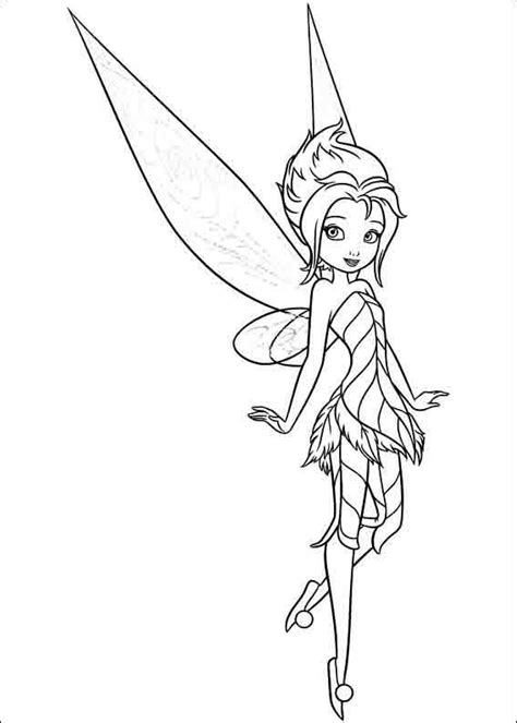 Tinker Bell A Winter Story Coloring pages 2 | Coloriage clochette, Coloriage fée clochette ...