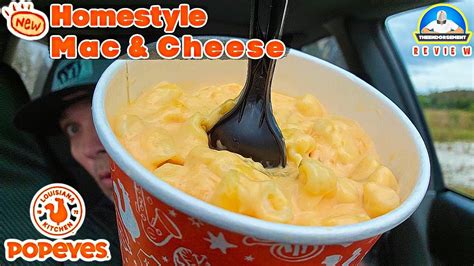 Popeyes® Homestyle Mac & Cheese Review! ⚜️🧀 | BEST Fast Food Mac & Cheese? | theendorsement ...