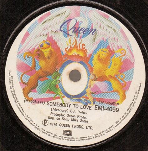 Queen - Somebody To Love (1976, Vinyl) | Discogs