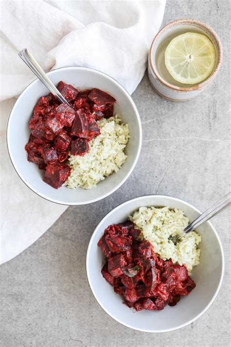 Creamy Beetroot Curry Recipe | The Bellephant