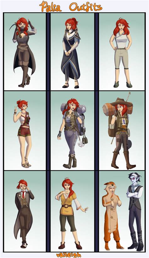 Palia Outfits by RioDiGennaio on DeviantArt