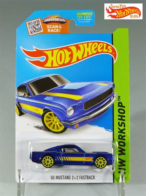 Super Fun Hot Wheels Blog: HW '65 Mustang 2+2 Fastback (2015)