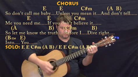 Dive (Ed Sheeran) Guitar Lesson Chord Chart in E with Chords/Lyrics - YouTube