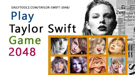 Taylor Swift 2048 Game - Play Free 2048 Fun Games