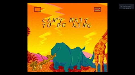 The Lion King SNES game Level 1 2 - YouTube