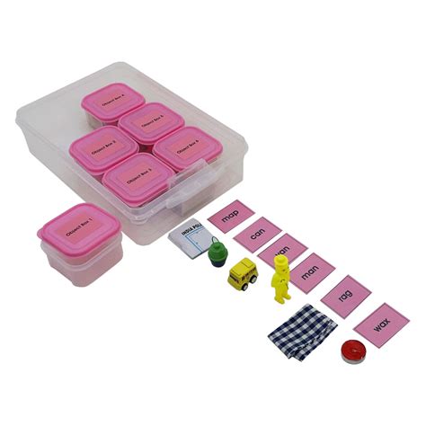 Reading Kit 1: Complete Pink Set | Montessori Materials, Learning Toys and Furniture India