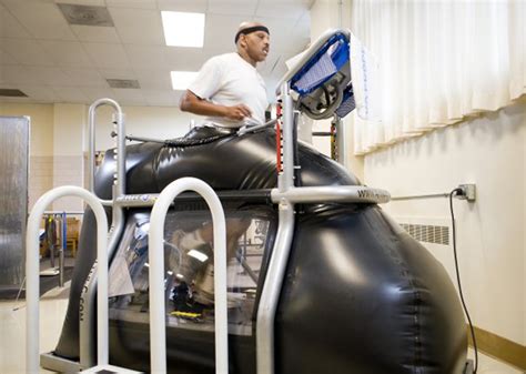 Veterans use NASA anti-gravity treadmill in treatment > Air Force ...