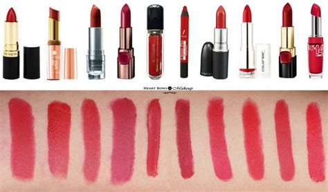 Top 10 Best Matte Red Lipsticks In India Affordable Drugstore Brands | Red lipsticks, Red ...
