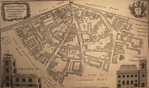 The London Wards - Aldgate in 1756