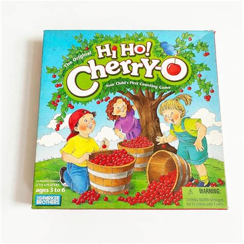 Vintage Hi-ho Cherry-o 1997 Board Game Complete Parker - Etsy