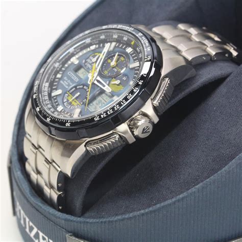 Citizen Eco-Drive Blue Angels World Chronograph Watch | Property Room