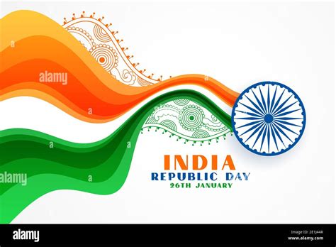 Creative Indian Republic Day Background, Wishes, Greeting Stock Photo - Alamy