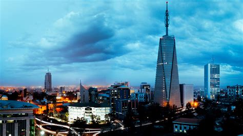 Download - Nairobi Upper Hill Skyline (#379336) - HD Wallpaper & Backgrounds Download