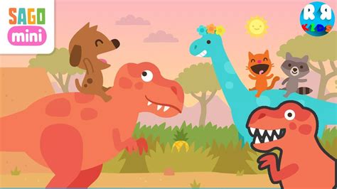 Sago Mini Dinosaurs - Best App for Kids | iPad Gameplay - YouTube