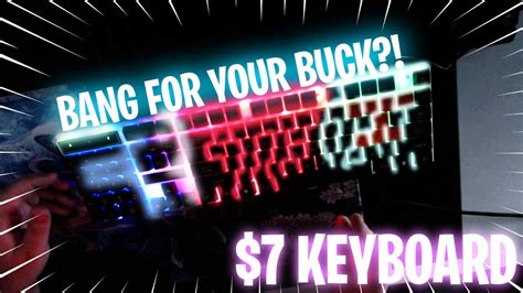 The BEST Budget Keyboard?! (Five Below Keyboard) - YouTube