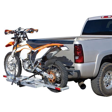 400 lb. Capacity Receiver-Mount Aluminum Motorcycle Carrier