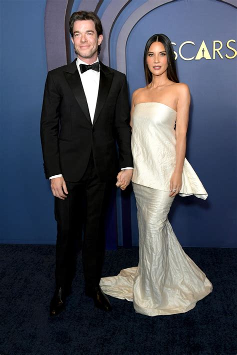 John Mulaney and Olivia Munn Make Their Red Carpet Debut as a Couple at 2024 Governors Awards