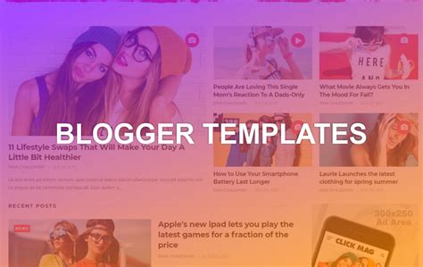 21 Free And Cool Blogger Templates 2023 - Matob