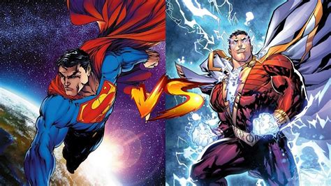 Shazam vs. Superman: Who Would Win in a Fight?