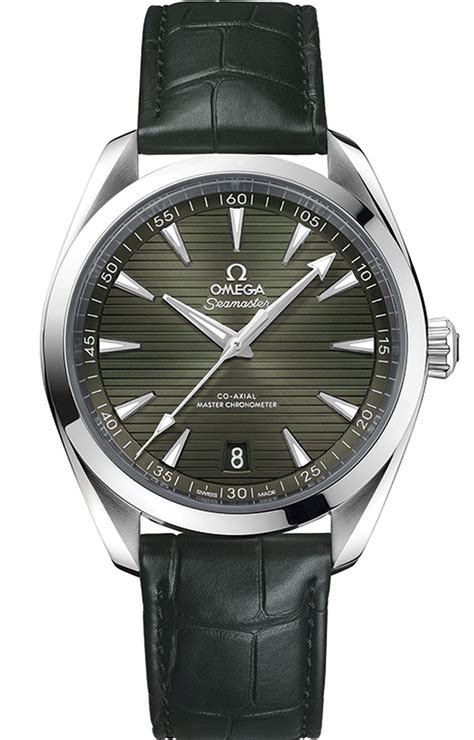 OMEGA Seamaster Aqua Terra (New Green and Blue dial Versions ...