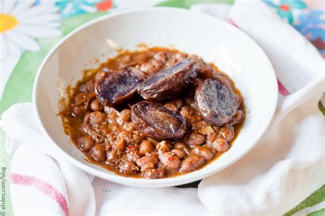 Stewed Beans with Tomatoes and Garlic