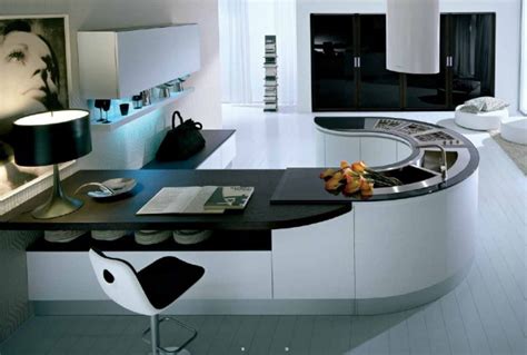 16 Impressive Curved Kitchen Island Designs - Top Dreamer