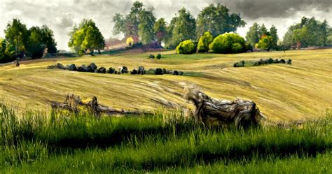 English Country Farm Landscape veduta photo by Dustin Lefevre & gully ahmed, 8k resolution ...