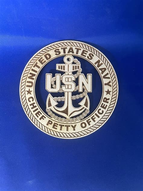 U.S. Navy Chief Petty Officer Plaque/Free Shipping - My Community Made