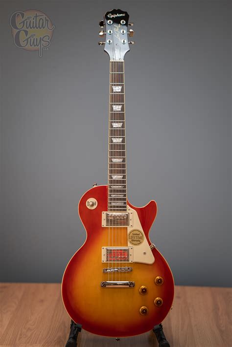 Epiphone Les Paul Standard (Faded Cherry Sunburst) - Guitar Guys