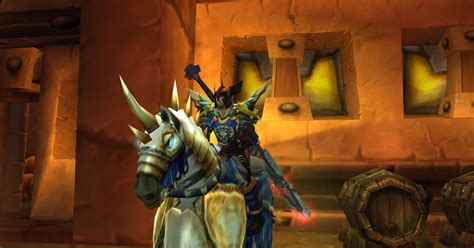 Paladin Epic Charger Mount | Retribution Paladins