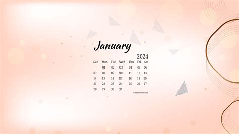 2024 January Calendar Wallpaper Designs Pictures - Calendar May 2024