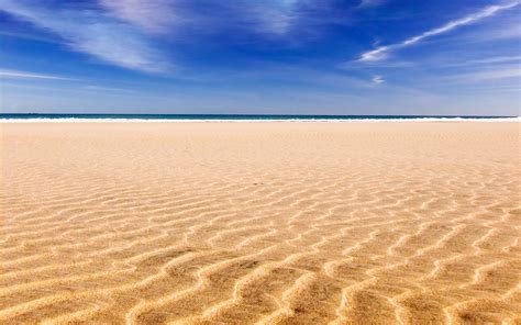 Brown sand, sea, beach, sand, landscape HD wallpaper | Wallpaper Flare