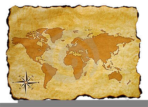 Antique World Map Clipart Free Images At Clker Vector Clip Art | The ...