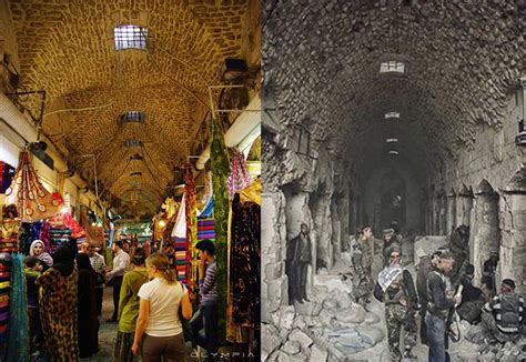 A Syrian Restaurant is Posting Before and After Photos of Aleppo and It’s Heartbreaking ...