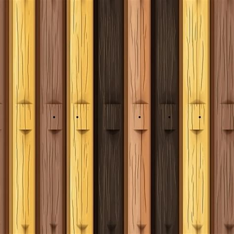 Premium Photo | A set of wooden planks with different colors and ...