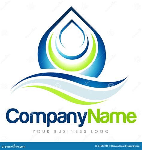 Business Logo stock illustration. Image of creating, blue - 34617245