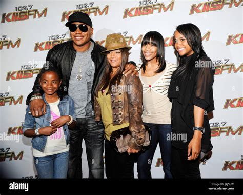 LL Cool J and family arrive at the red carpet for KIIS FM's Wango Tango ...