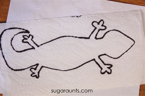 N is for Napkin Newt Craft | The OT Toolbox