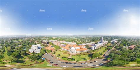 360° view of Aerial 360 of UKZN Howard College Campus - Alamy