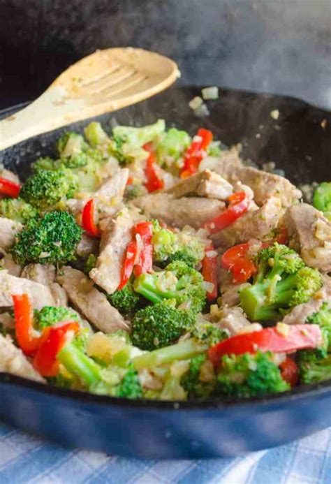 Broccoli Pork Stir Fry • The Goldilocks Kitchen