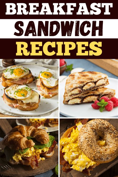 20 Best Breakfast Sandwich Recipes - Insanely Good