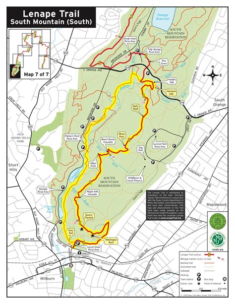 Lenape & Rahway Trail Loop - South Mountain Reservation - Take a Hike!