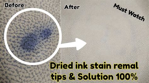 best tips for removing heavy blue ink stain from sofa set- this will work 100% - YouTube