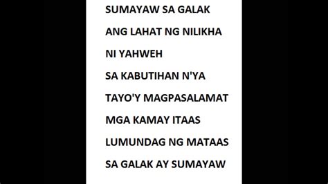 Sumayaw sa Galak Chords - Chordify