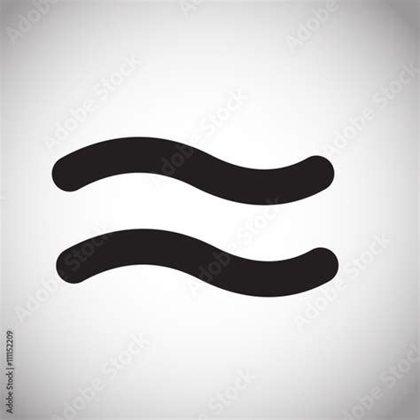 approximately equal symbol. sign. icon gray background - Buy this stock ...