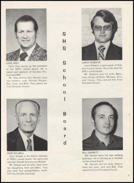 Explore 1978 Stilwell High School Yearbook, Stilwell OK - Classmates