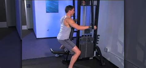 How to Work out your shoulders with reverse fly on a pec deck « Weights :: WonderHowTo